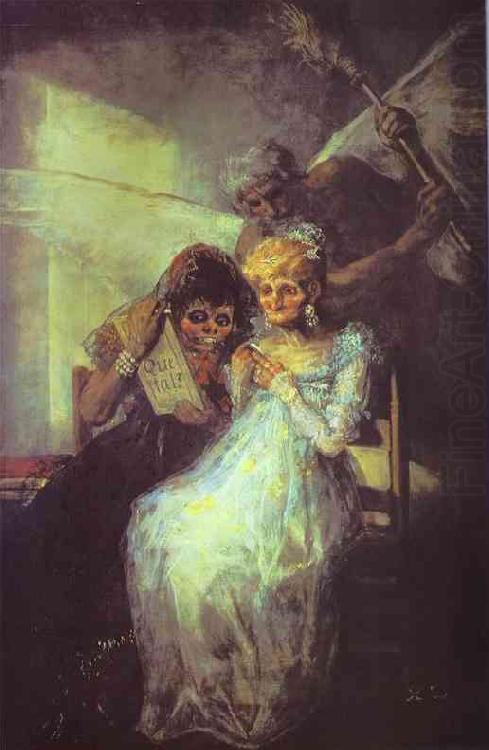 Francisco Jose de Goya Time of the Old Women china oil painting image